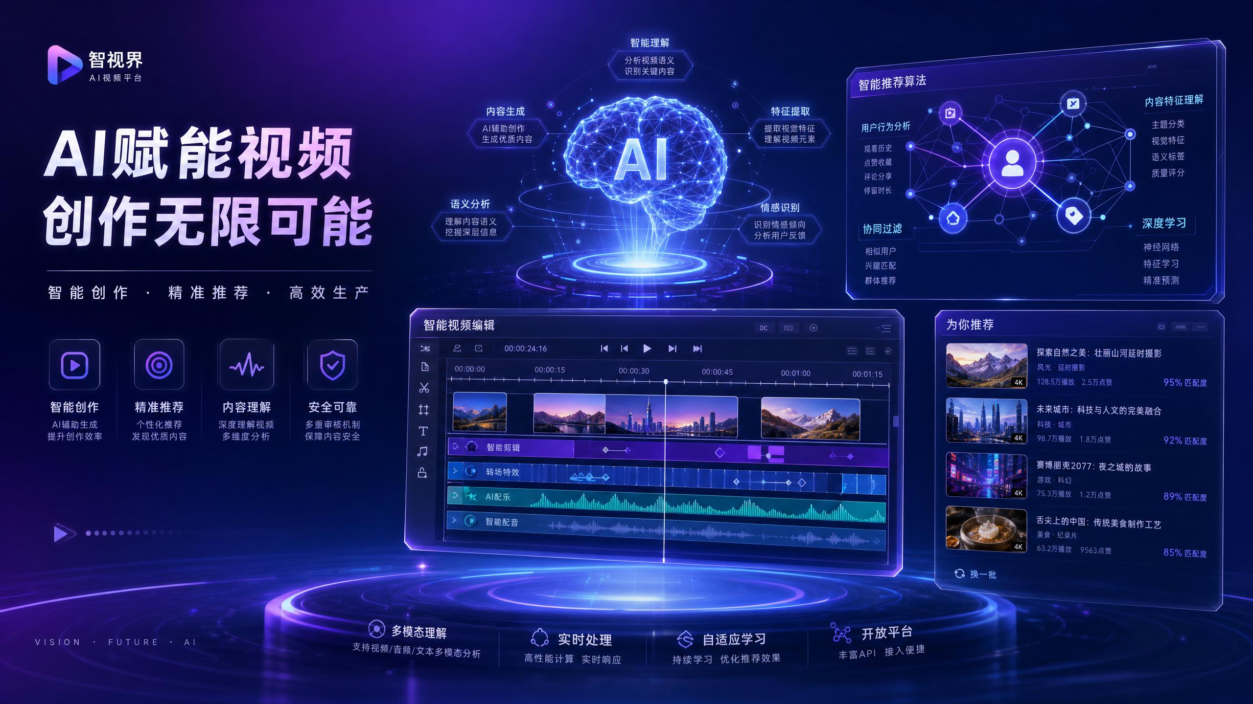 里番网-AI赋能视频制作演示智能场景设计全流程